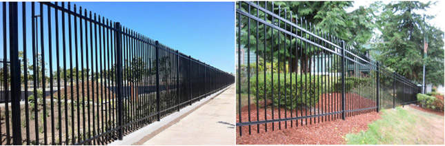 Steel Fence panel | garrison fence
