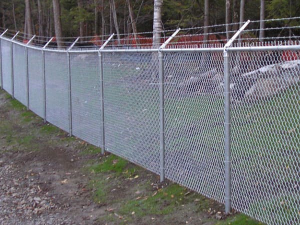 Chain link fence