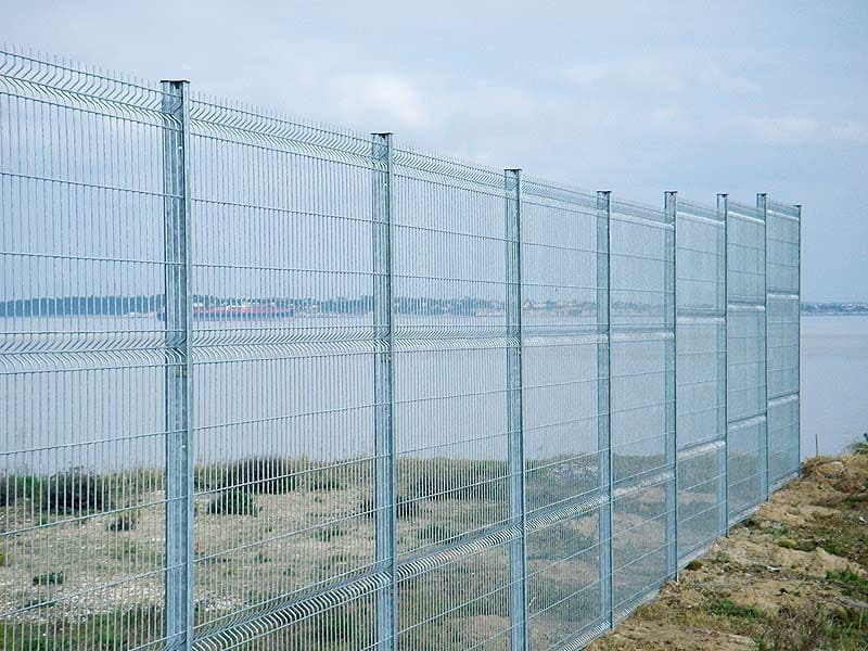 Galvanized 3D Fence