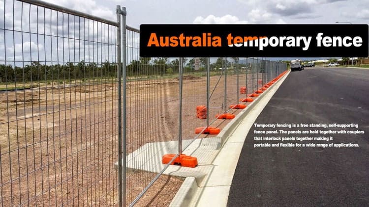 Australia temporary fence